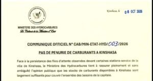 RDC : « Pas de pénurie de carburant à Kinshasa », assure le gouvernement congolais